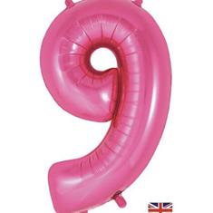 9 balloon pink