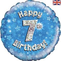 7th birthday balloon 