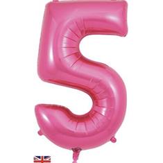 5 balloon pink