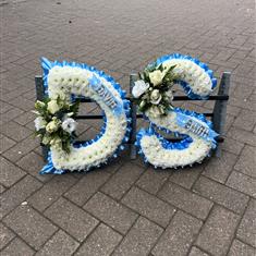 LARGE TRIBUTE LETTERS 