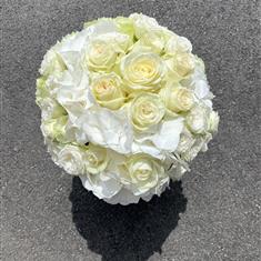 Rose and hydrangea